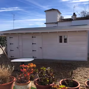 Disseny i construcción de cases de fusta a mida per a terrasses