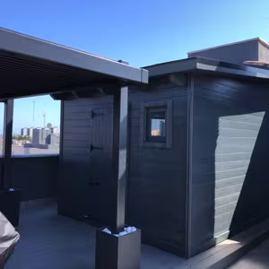 Disseny i construcción de cases de fusta a mida per a terrasses