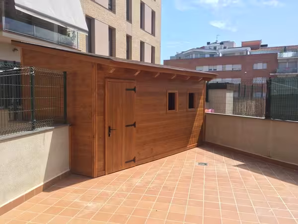 Cases de fusta a mida per a terrasses